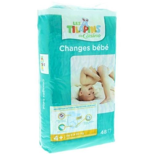 Les Tilapins Couches Maxi Taille 4 9 A kg 48 Couches Accessoires De Change Achat Prix Fnac