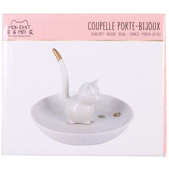 DITESMOT COUPELLE PORTE BIJOUX CHAT