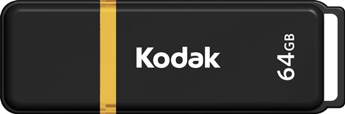 Kodak Emtec Modèle Du Produit : Usb3.0 K100 64Gb Lecteur Usb Flash 64 Go Usb Type-A 3.2 Gen 1 (3.1 Gen 1) Noir, Jaune