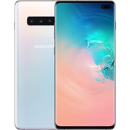 GALAXY S10+ - 128 GIGABYTE - SAMSUNG - Blanc - Dual sim