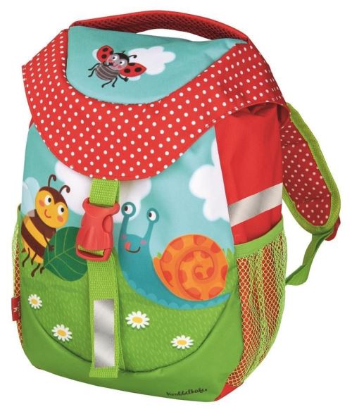 Moses sac à dos Krabbelkäfer 6 litres vert/rouge
