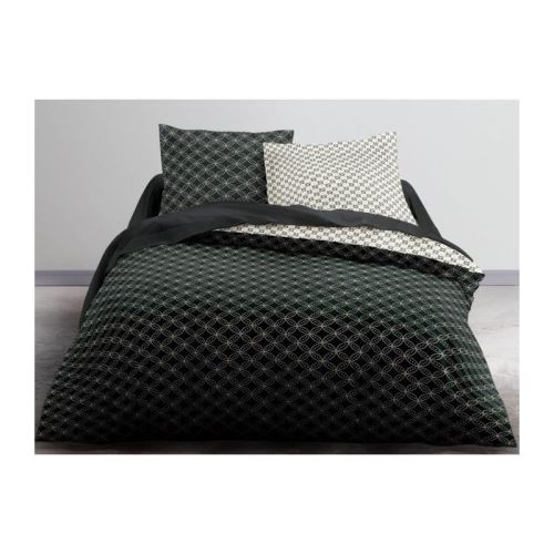 TODAY Parure de couette Microfibre 100% Polyester CRAZY LIXUS 220x240 cm - 1 housse de couette et 2 taies d'oreiller