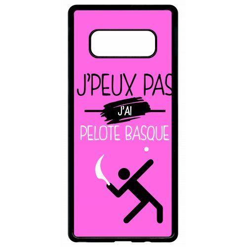 Coque samsung galaxy note 8 j peux pas j ai pelote basque 6