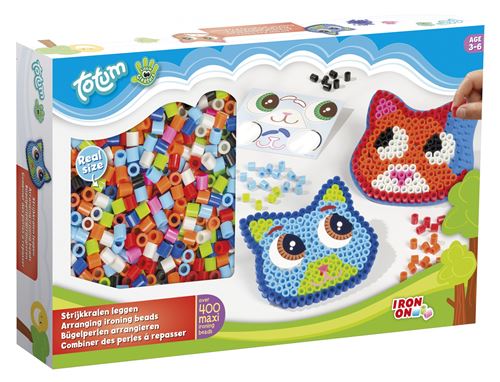 Totum Little Creators : pose de méga perles de fer