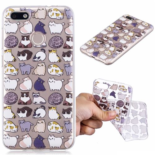 Coque en TPU dessin animé pour votre Huawei Y6 Pro (2017)/Enjoy 7/P9 lite mini