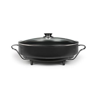Faitout électrique Livoo 1500 W Noir et Argent - 1