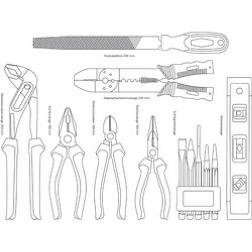 Non Communiqué Brüder Mannesmann Ensemble D'outils 159 Pièces - Image 1