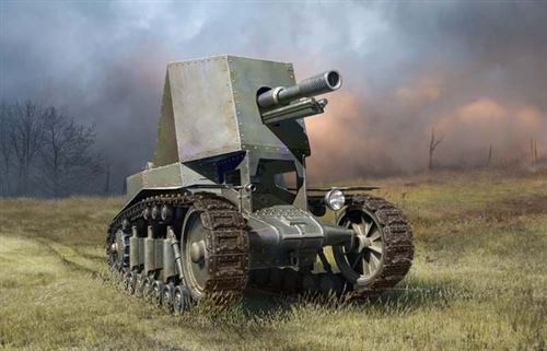 Hobby Boss 83875&nbsp;&ndash;&nbsp;Mod&egrave;le Kit Soviet su de 18&nbsp;SPH
