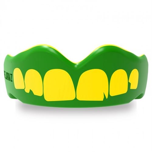 Safejawz protège-dents Ogre junior vert/jaune