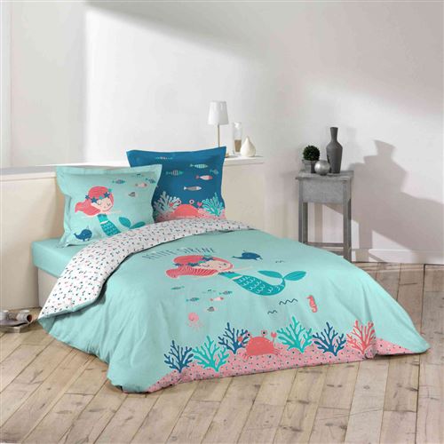 Parure de lit enfant Petite Sirena 200x200 cm