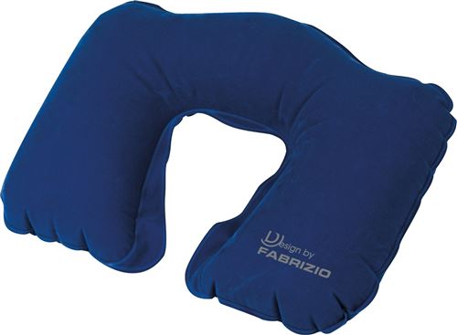 Fabrizio oreiller cervical gonflable bleu 43 x 27 x 10 cm