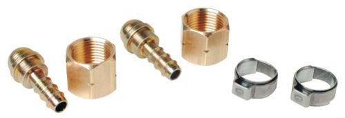 Kit de raccord pour tuyau &Oslash; int. 6,3 mm