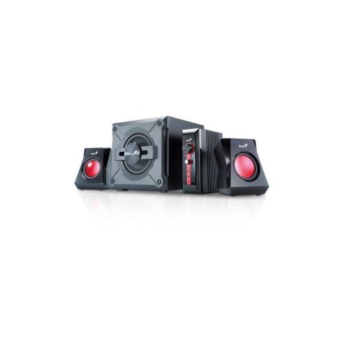 Genius Sw-G2.1 1250 - Système De Haut-Parleur - Pour PC - Canal 2.1 - 38 Watt (Totale)