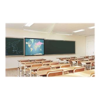 Optoma DS-9106MGA - Écran de projection - 106" (268 cm) - 16:9 - Matte White - pour Optoma H185X, HZ40STx - 1