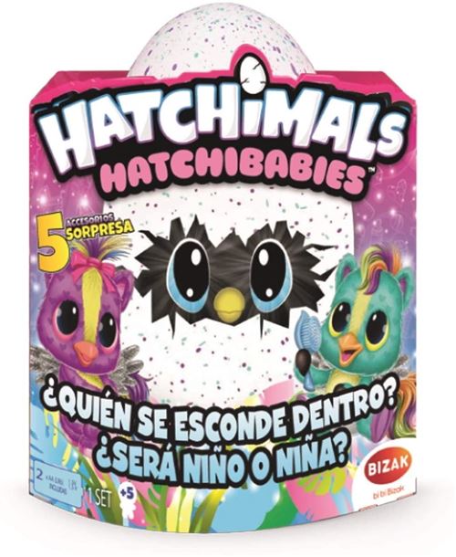 Hatchimals – hatchim- hatchibabies Ponette Animaux électronique, Multicolore (Bizak, S.A. 61929138)