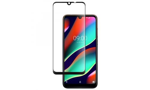 Protection écran verre trempé origine Wiko VIEW-3 PRO noir