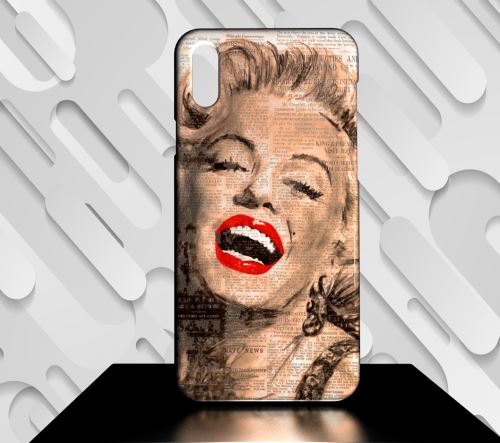 Coque compatible pour Iphone XR MARILYN MONROE - Réf 32