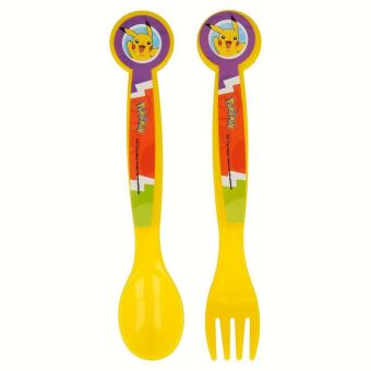 Couvert Cuillere Et Fourchette Pokemon Pikachu Disney Enfant Bebe Achat Prix Fnac