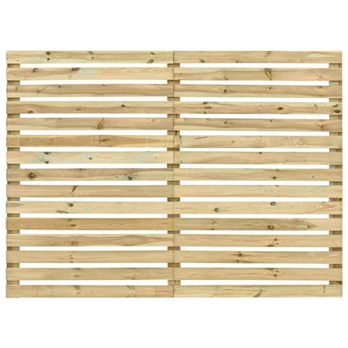 vidaXL Panneau de clôture de jardin Bois de pin imprégné 180 x 180 cm