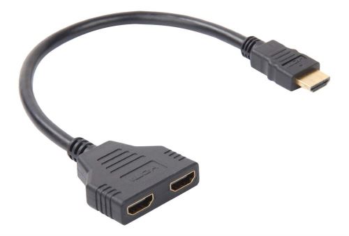 INECK® Adaptateur Switch HDMI mâle vers 2 x HDMI femelles