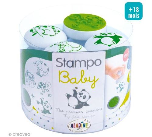 Tampons Stampo Baby - Animaux - Aladine - couleur variant