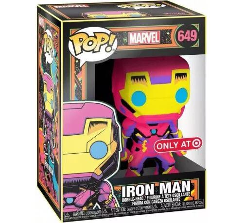 Funko pop light up iron man hot sale