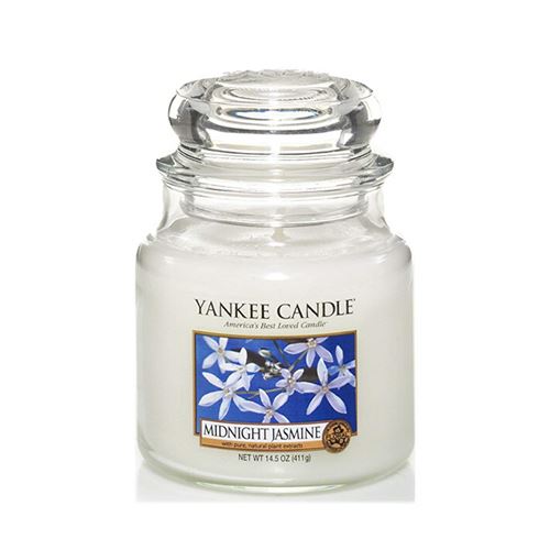 Yankee Candle bougie moyenne jarre, « Jasmin de minuit »