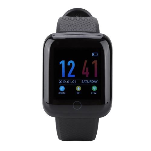 Moniteur de fréquence cardiaque écran couleur d13 bluetooth imperméable à l'eau de sport montre intelligente bracelet