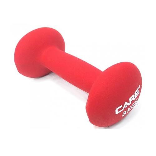 Piri Sport dumbellset Care 3 kg néoprène rouge 2 pièces