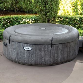 Spa gonflable Intex PureSpa Baltik 4 places Gris