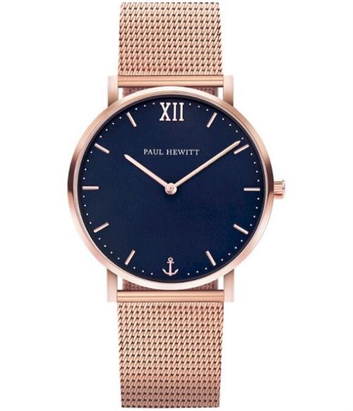 Paul Hewitt Montre Femme, Mixte PH-SA-R-SM-B-4S Bleu