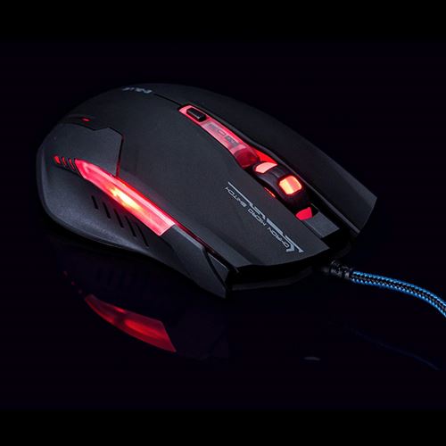 E-BLUE EMS607BKAA-IU Souris Gaming Noir