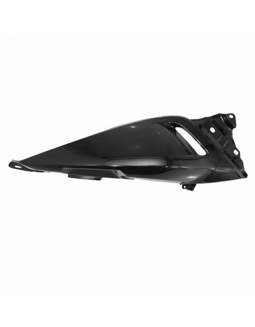Carenage-coque ar maxiscooter adaptable yamaha 530 tmax 2012+2014 noir brillant gauche -p2r-