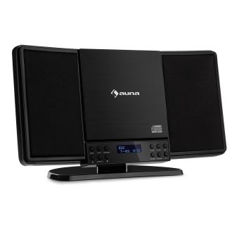 AUNA Oakland - Chaîne Stéréo Compacte, Tuner Radio Dab+/FM, Bluetooth