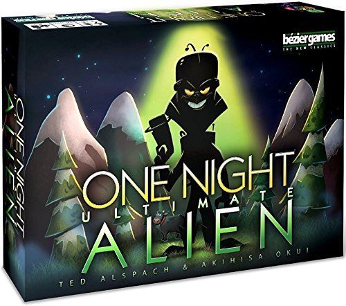 Jeux de Bézier One Night Ultimate Alien Game