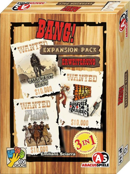 Abacusspiele 38159 – Bang Expansion Pack élargissement