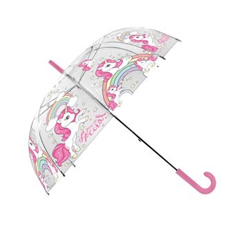 Parapluie Enfant LOL Surprise Rose - Compact Léger 71 Cm, Anti-Pincement, Idéal Maternelle Et Vacances