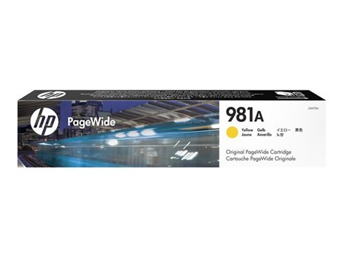 HP 981A - jaune - originale - PageWide - cartouche d'encre