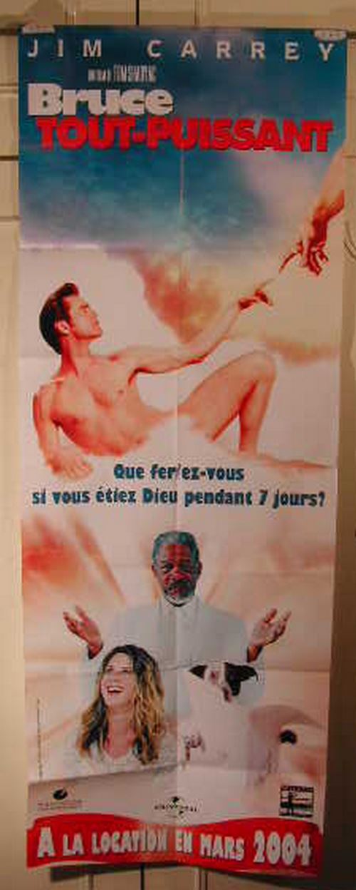Bruce tout puissant - 57x156 cm - AFFICHE / POSTER