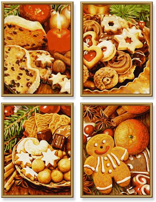 Schipper - 609340702 - Christmas bakery - Tableau à Dessin - Taille 40 x 50 cm