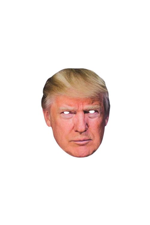 Masque En Carton Donald Trump V2 - Chair - Taille Unique