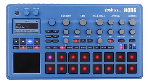 Korg Electribe 2 Bleu - production Musicale