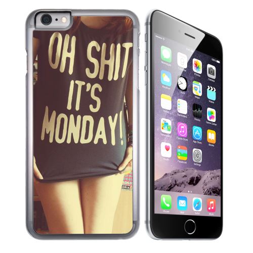 Coque pour iPhone 6 et iPhone 6S oh shit monday girl