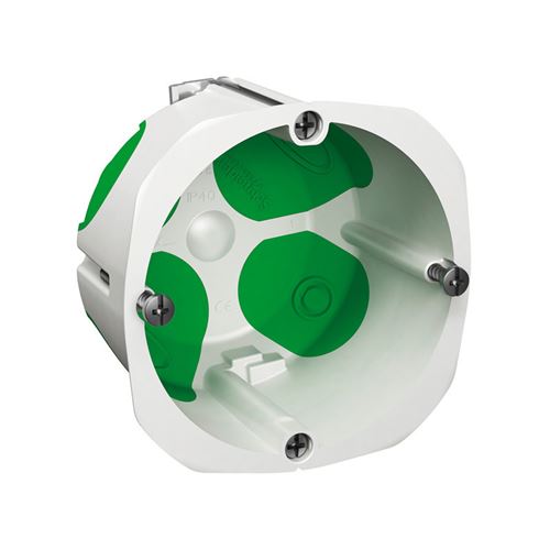 Schneider Electric - Boîte étanche Ø67mm prof. 40mm 1 poste - Multifix Air - Schneider