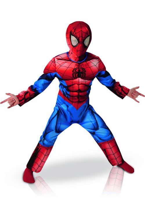 Costume Enfant Rembourre Spider-man™ Ultimate - Rouge - M