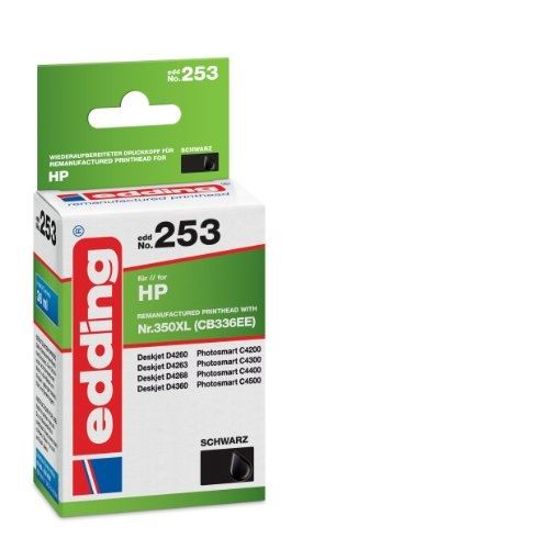 Edding 18-253 cartouche dencre compatible 350xl cb336ee noir edding 18-253 cartouche dencre compatible 350xl cb336ee noir
