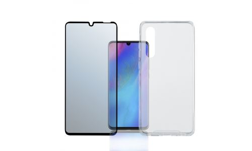 4Smarts Kit Coque souple + film verre trempé P30