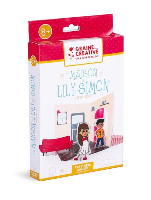 Kit créatif pour enfant plastique dingue - graine créative
