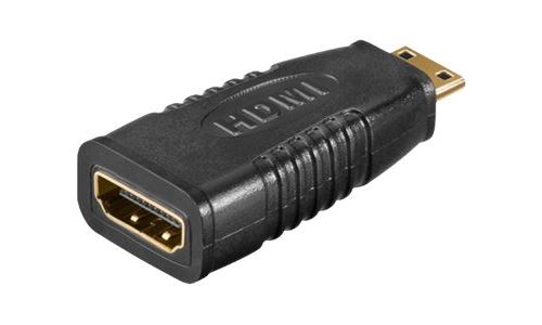 Techly mini hdmi - hdmi m f mini hdmi hdmi noir adaptateur et connecteur de câbles (iadap hdmi-mc) iadap-hdmi-mc