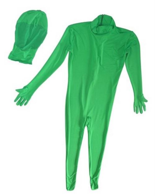 BRESSER BR-C2L Combinaison de deux pièces en vert Chromakey Taille L